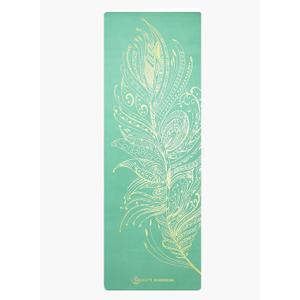 Shakti Warrior TPE Yoga Mat - Artist Designed, Premium eco friendly mats, Non Slip, Non toxic, Great For Regular & Hot Yoga, Pilates and Workouts (72 inch x 24 inch x 6mm thick)