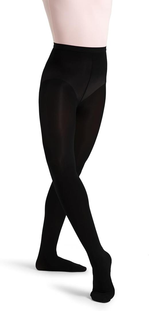 Capezio Women's Hold & Stretch Footed Tight (Black) S
