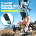 Arch Support Inserts for Women & Men, Lightweight Running Sport Insoles & Plantar Fasciitis Relief Shoe Insoles - Shock Absorbing Orthotic Inserts for Flat Feet, Running & All-Day Comfort - M Size (M (Womens 8.5-9.5 | Mens 7-8))