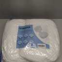 Pregnancy Pillow Cooling for Sleeping, Detachable and Adjustable Double-Sided Support Maternity Pillow Skin-Friendly for Pregnant Women Back, HIPS, Legs(30Slope Design Verified by Expectant Mothers) (All White)