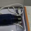 Dog Nail Grinder, 3 Grinding Heads, 2-Speed, LED Light, Touch-Switch, TypeC, Quiet, Low-Vibration, Dog Nail Trimmers for Large,Medium,Small Dogs & Cats with Hard/Thick Nails (U-Dark Blue)