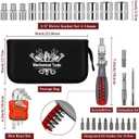 Artmag Tool Advent Calendar - 24 Days Christmas Countdown Calendar Mechanic Tools Set Christmas Gadget Surprise Gift for Adult Men Tool Enthusiasts