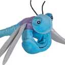 Wild Republic Huggers Dragonfly, Stuffed Animal, 8 Inches, Plush Toy, Fill is Spun Recycled Water Bottles