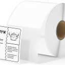 MUNBYN 2"x2" Square Thermal Labels, Compatible with Multiple Thermal Printers, Strong Adhesive, White Address Labels for Barcode, 750 Sheets/Roll