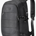 Tzowla Travel Laptop Backpack Water Resistant Anti-Theft Bag with USB Charging Port and Lock 15.6 Inch Computer Business Backpacks for Women Men Work College Gift,Casual Daypack