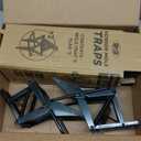 Mole Traps 2 Pack, Scissor Mole Trap That Kill BestMole Traps for Lawns GroundEasy Step Mole EliminatorBlack Coated