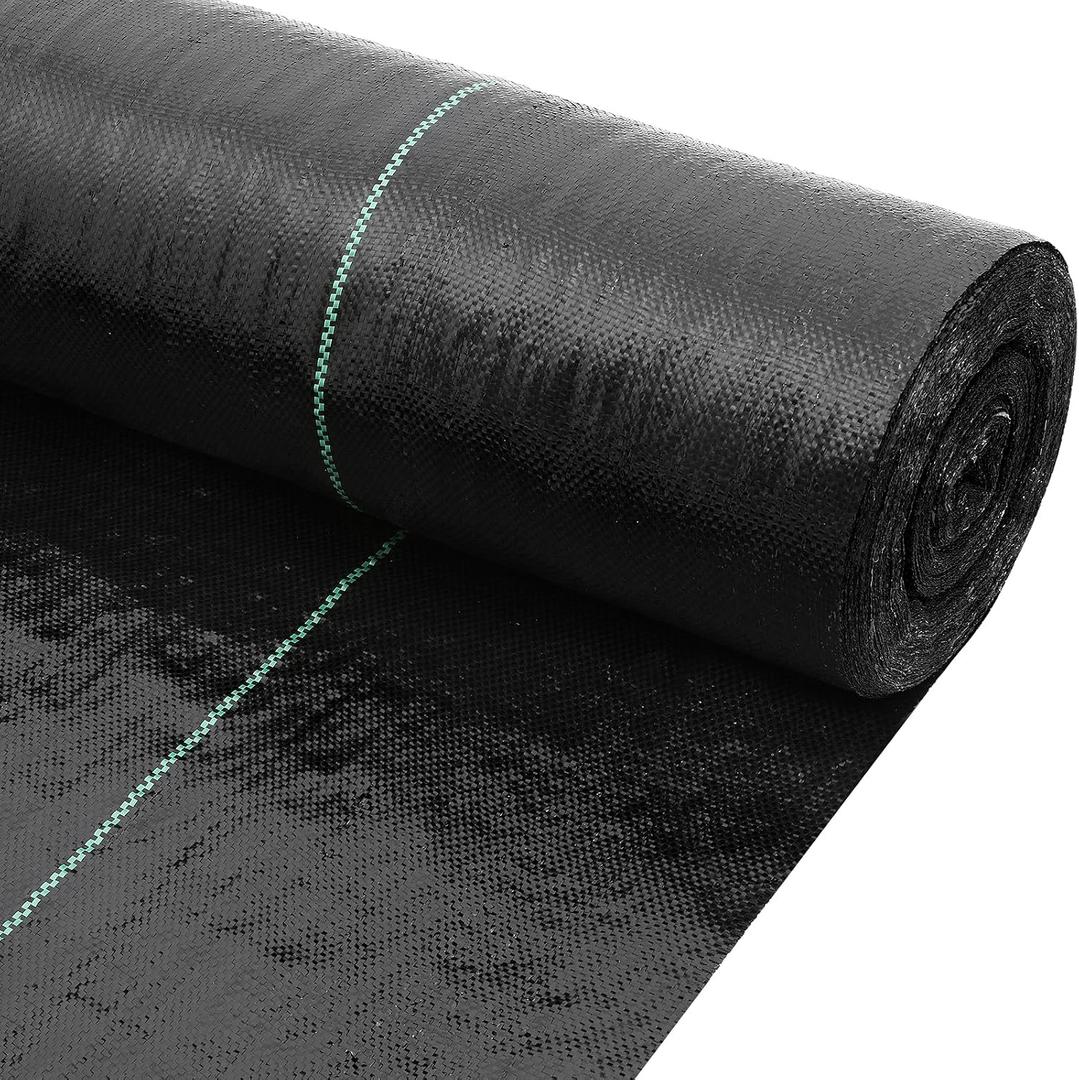 Driveway Fabric - 5x500 ft Heavy Duty 4OZ French Drain Fabric for Erosion Control & Landscape Weed Barrier