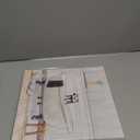 HOMEOART Bathroom Wall Art Bath Tub Painting Picture Bathroom Wall Decor Framed Ready to Hang 12x12inchx3 White