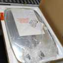 ANDY STAR Gold Oval Mirrors for Bathroom, Large 24x36 Brushed Gold Metal Framed Oblong Wall Mirror, Modern Brass Vanity Mirror in Stainless Steel Frame Wall Mount Horizontal or Vertical