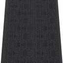 Indoor Outdoor Door Mat, 5 x 3' Doormat for Entryway, Rubber Backing Non Slip Front Door Mat Outside Entrance, Super Absorbent Commercial Floor Mat for Home Office (Charcoal)