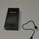 Anweller Lock Box for Keys with Code, Fingerprint Smart Bluetooth Key Hider, Outdoor Waterproof Combination Lockbox for Realtor, Hosts, Keys Safe Storage, Hide a Key, Wall Mount & Door Hanging