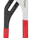 MAXPOWER 20 inch Groove Joint Pliers, 5.5 inch Max Opening, Straight Jaw Locks Pliers