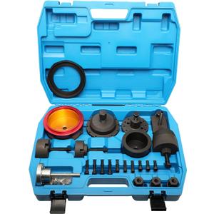 Crankshaft Oil Seal Remover installer Kit Front Rear Seal Tool Compatible with BMW N20 B38 N40 N42 N45 N45T N46 N46T N52 N53 N54 N55 Engine (for 12 models engine)