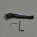 Adjustable Aluminum Alloy Bicycle Kickstand - Center Mount, Supports 16-22 Inch Mountain & Road Bikes
