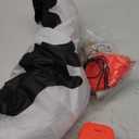 Inflatable Cow Costume Blow up Costume for Cosplay Party Festival Halloween Parade Carnival Suit Jumpsuit (Small (110cm-135cm), White)