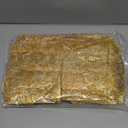 Staruby Organza Gift Bags 100Pcs Gold Sheer Organza Bag 5x7 Inch Mesh Favor Bags Drawstring Jewelry Rattan Printed Gift Pouches for Wedding Party Favors Couple Shower Christmas Gifts Candy Bags