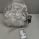 Hezbjiti Christmas String Lights Outdoor, 1000 LED 394ft 8 Lighting Modes Christmas Fairy Lights with Remote and Timer for Home, Birthday, Wedding, Party, Tree Decorations (1000 LED, Multicolor) (1000LED 403FT Clear Wire)