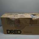 Dreo Fan for Bedroom, 120 Oscillating Standing Fan, Quiet Pedestal Fan with DC Motor, 9 Speeds, 4 modes, 20dB, 120 Manual Vertical, 37-42" Adjustable Height, 9H Timer, White