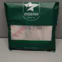 OTOSTAR Outdoor Waterproof Throw Pillow Covers 20x20 Inch Set of 4 Boho Farmhouse Outdoor Cushion Covers for Patio Funiture Garden（Geometry80-Pink） Pack of 2