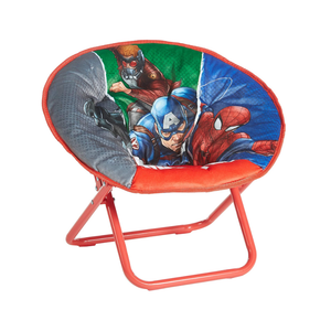 Marvel Spidey and His Amazing Friends Toddler Saucer Chair 19 Folding Kids Chair, Ages 3+, Portable & Lightweight, Cozy Padded Seat for Playroom, Bedroom