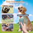 Dog Bark Deterrent Device,Anti-Barking Device,Up to 15Ft Long Range & Rechargeable Bark Control,Stop Barking Dog Devices,Safe for Dogs Training,Indoor & Outdoor（Green）