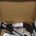 Ally Peaks Pull Up Bar for Doorway | Thickened Steel Max Limit 440 lbs Upper Body Fitness Workout Bar| Multi-Grip Strength for Doorway | Indoor Chin-Up Bar Fitness Trainer for Home Gym Portable (silver2)