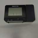 SMARTRO Digital Projection Alarm Clock for Bedrooms with Indoor Thermometer Hygrometer, USB Charger, Bedside Projector, Travel, AC and Battery Operated