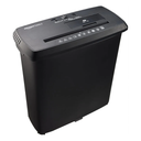 Amazon Basics 8-Sheet Strip Cut Paper Shredder for Home and Office, CD/Credit Card Shredder, 3.4 Gallon Bin, Black