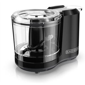 BLACK+DECKER 1.5-Cup Electric Food Chopper, One Touch Pulse, 150W Motor, Stay-Sharp Blade, Dishwasher Safe