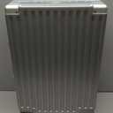 Carry On Luggage 22x14x9 Airline Approved, Zipperless Luggage Carry On, Hard Shell Suitcases with TSA Lock, Lightweight Carry On Suitcases with Aluminum Frame (silver, 20inch)