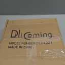 DiliComing 16-Inch Pre-Lit Winter Wreath - Large Christmas Door Wreath, Front Door & Window Decorations (Led Red)