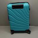 VANKEAN Carry On Luggage with Spinner Wheels & TSA Lock, Expandable Fashionable Hard Shell Suitcase airline approved20 Inch Carry-OnLake Blue