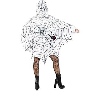 Morph Spider Costume For Women Poncho, Halloween Poncho For Womens, Halloween Costumes For Women Adult Spiders