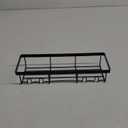 Wrought Iron Bathroom Shelf Perforation-Free Bathroom Storage Rack Bathroom Shelf