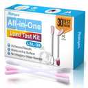 AAwipes Lead Test Kit All-in-1 30 Swabs Results in 30 Seconds at Home Lead Testing Kit for Paint Convenient Use No Vinegar or Water Needed
