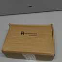 Amerdeco 30 Pack Brushed Brass Kitchen Cabinet Knobs Single Hole Cabinet Pulls Round Gold Drawer Knob Dresser Knobs for Bathroom Cabinets