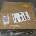 Lamomo Semi Flush Mount Ceiling Light,Upgraded Larger Silver Hallway Light Fixture,3-Bulb Globe Glass Close to Ceiling Scone, Indoor Hanging Light for Bedroom Kitchen Porch Hallway, Bulbs Not Included (12.2'')