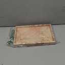 Marble Bathroom Tray, Pure Natural Vanity Tray, Marble Trays for Kitchen Counter Non-Ceramic/Non-Resin, Stone Tray 12 x 8 inch (Pink)