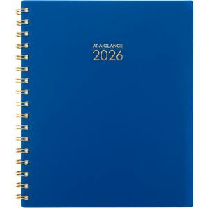 AT-A-GLANCE 2026 Planner, Weekly & Monthly, 7" x 8.75", Medium, Harmony, Denim (1099-805-20-26)