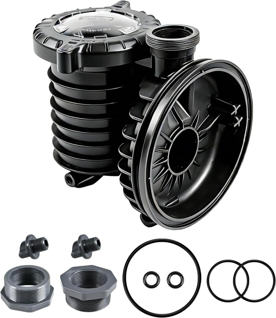 17307-0110S Pump Strainer Housing Compatible with Pentair Sta-Rite Max-E, IntelliPro VS, Intellipro 2 VST Filter Pumps Replacement Filter Shell, 17307-0110S Strainer Pumps Body