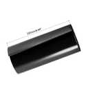 uxcell Battery Wrap, 220mm Flat Width 140mm Dia 3 Meters PVC Heat Shrink Tube Wraps for Big Battery Pack Black