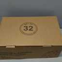 Wheat Straw Dinnerware Sets for 8, Unbreakable Plates and Bowls Sets for 8, 32-Piece Dishes Set, Microwave Safe Plastic Plates Reusable, Cups and Bowls Sets for Kitchen, Outdoor - Multi