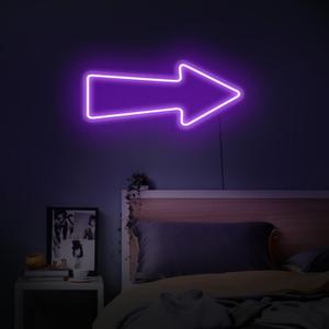 Arrow neon sign, Arrow led sign, Arrow light up sign, Arrow neon light, Neon sign for business, Led sign for business,Light up sign business