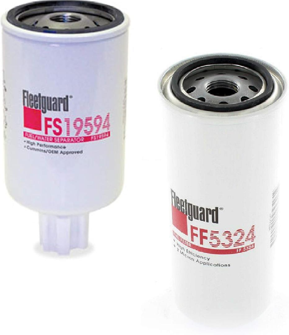 AirDog Pre-Filter WS100 and Fuel Filter FF100-2 Combo Pack (Fleetguard FF5324-FS19594) AirDog Pre-Filter WS100 and Fuel Filter FF100-2 Combo Pack (Fleetguard FF5324-FS19594)