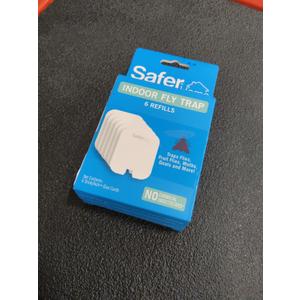 Safer Home SH506 Trap Refill Pack of Glue Cards for SH502 Indoor Fly Trap, 6 Count (Pack of 2)
