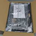 Joyfair Portable Charcoal Grill with Thermometer, Small Tabletop Barbecue Grill for Outdoor Camping Backyard Party BBQ Cooking, Extra Thick Steel & Heavy Duty, Innovative Design & Easy Assembly