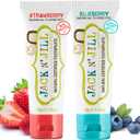 Jack N Jill Natural Toothpaste, 1.76 oz (Variety Pack of 4)