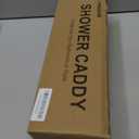 Pink Shower Caddy for Bathroom - Never Rust Hanging Shower Organizer with Soap Basket and Hooks - Large Capacity 3 Tier Aluminum Over The Showerhead Caddy