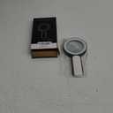 JMH Magnifying Glass with Light, 30X Handheld Large Magnifying Glass 18LED Cold and Warm Light with 3 Modes, Illuminated Lighted Magnifier for Seniors Reading, Coins, Jewelry (Black)