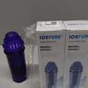 ICEPURE PPF001 Pitcher Water Filter Replacement for Pur CRF950Z, PPF951K, PPT700W, CR-1100C, DS-1800Z, CR-6000C, PPT711W, PPT711, PPT710W, PPT111W, PPT111R Pitchers and Dispensers,3PACK